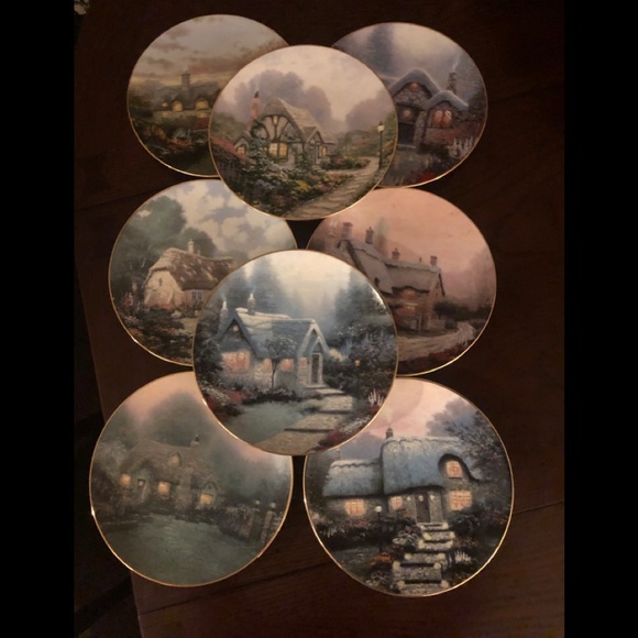 Thomas Kinkade Limited Edition English Cottages